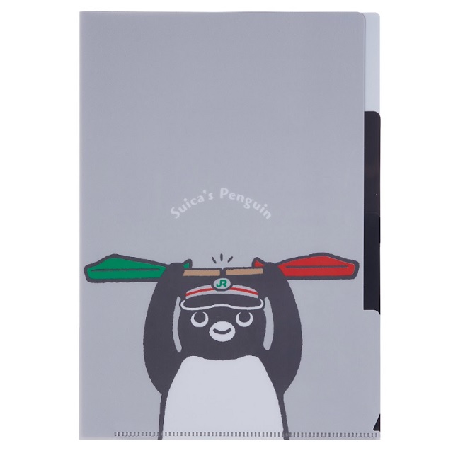 Suicaのペンギン　３ポケットクリアファイル（A5鉄道シリーズ・連結）